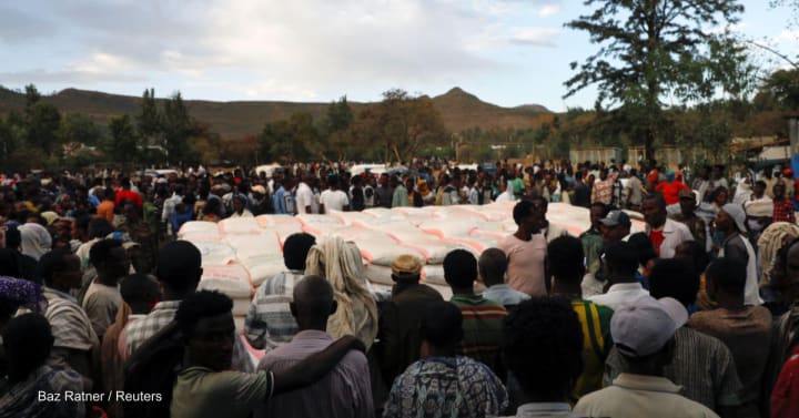 In Ethiopia’s Tigray, only 1% of people needing food aid received it
