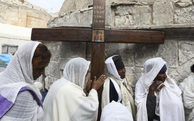  Israel said barring Ethiopian Christian pilgrims from country, for fear they’ll stay