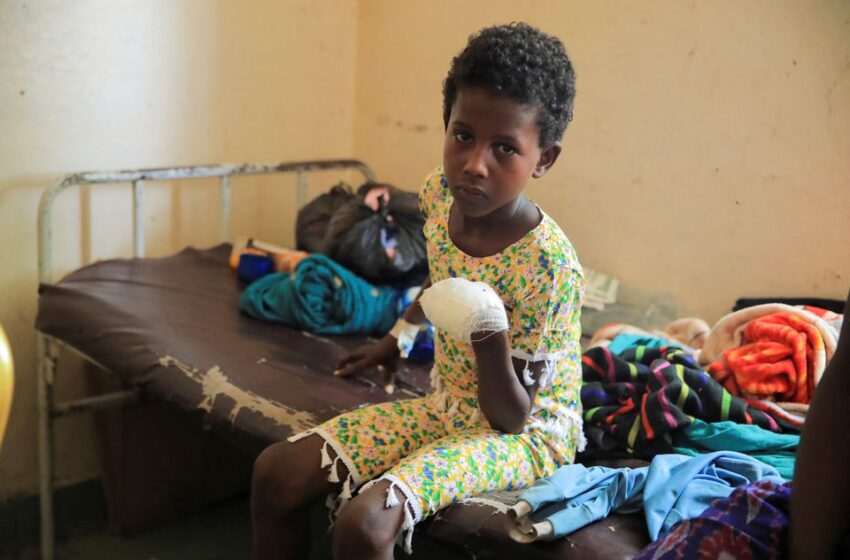  Children are being killed and maimed by discarded explosives in Ethiopia